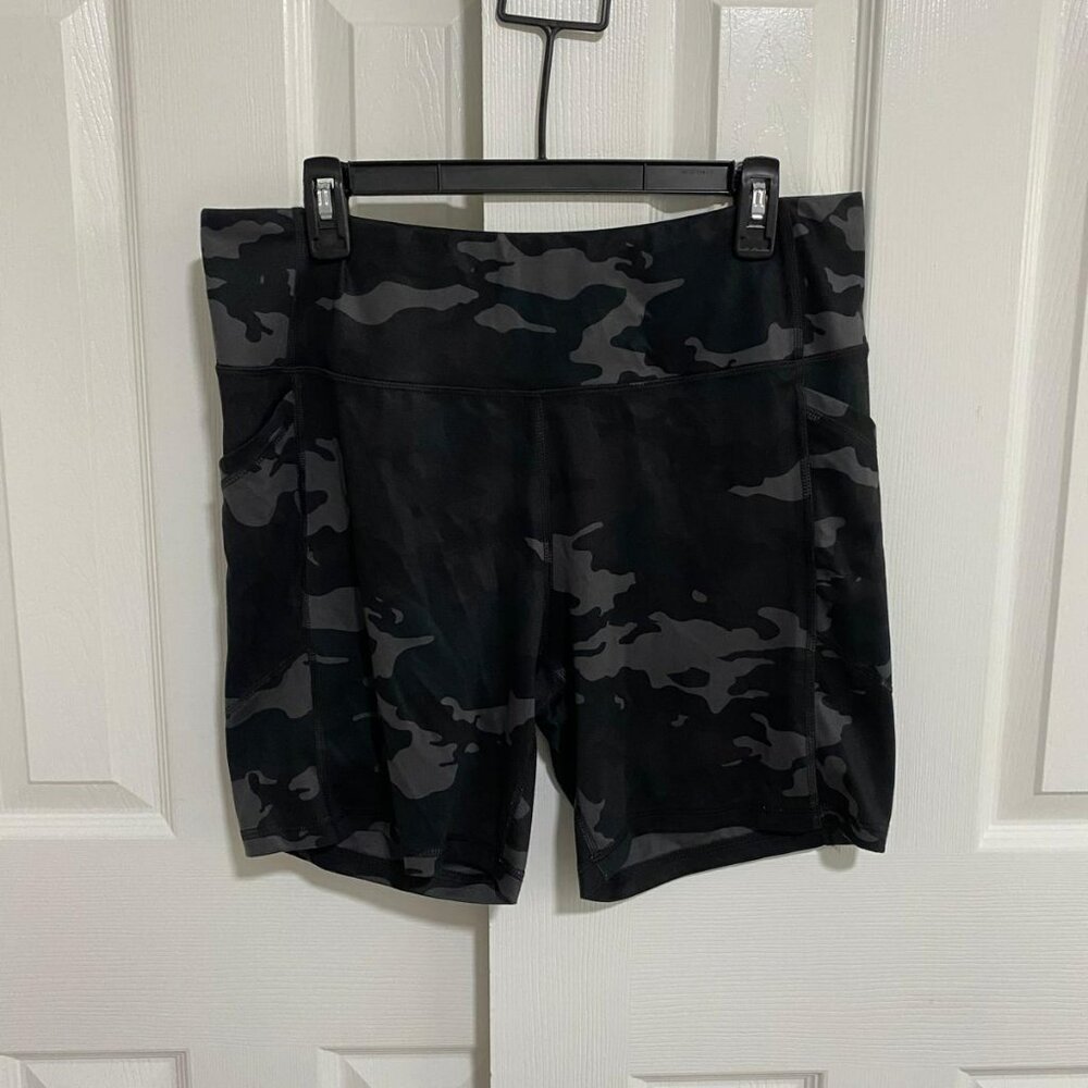Camo Biker Shorts